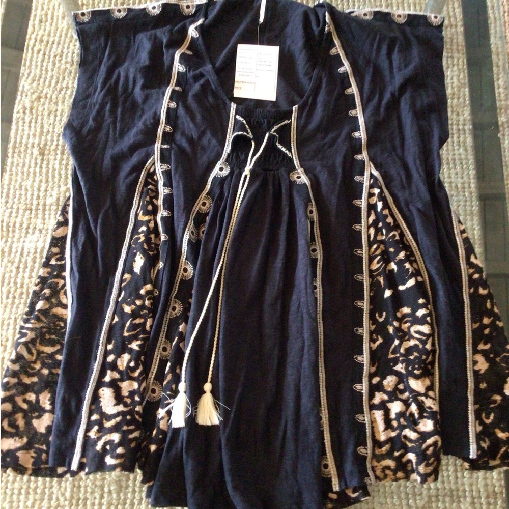 Rare Free People weekend getaway tunic